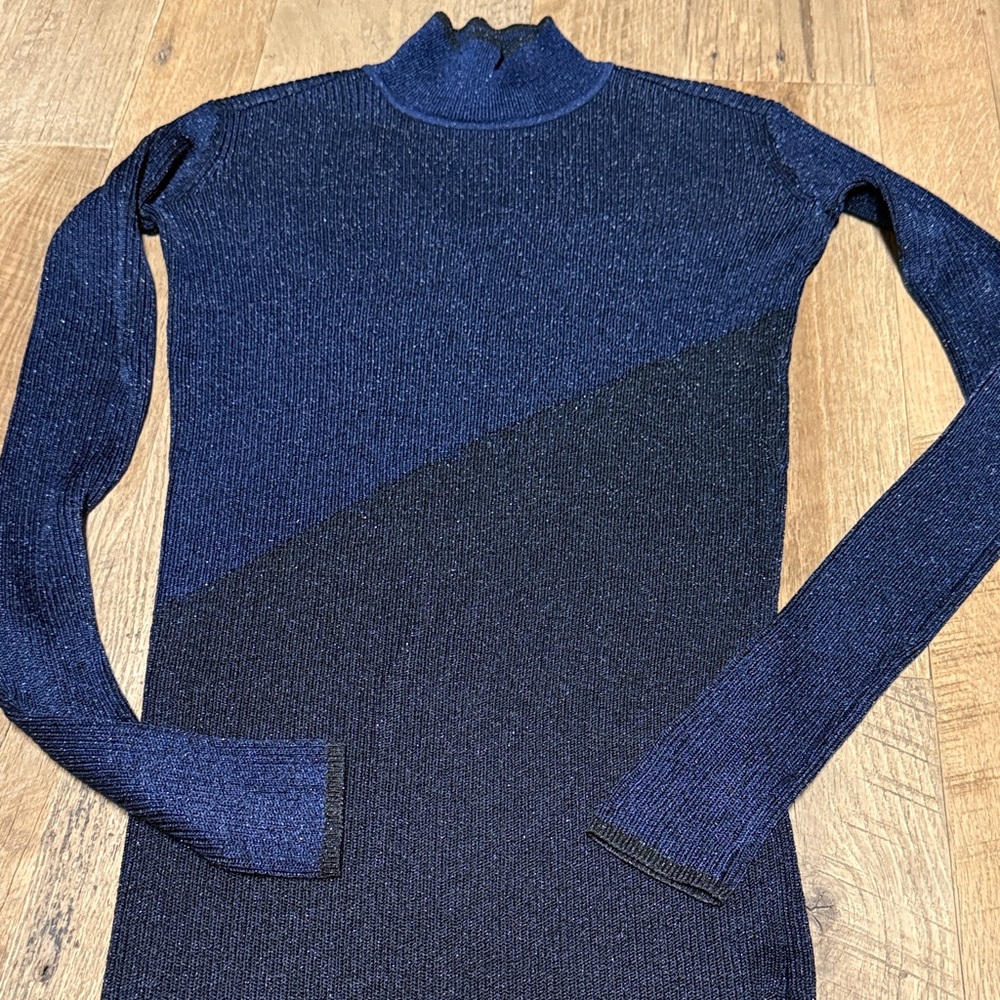 La Ligne shimmering knit Long Sleeve Dress
